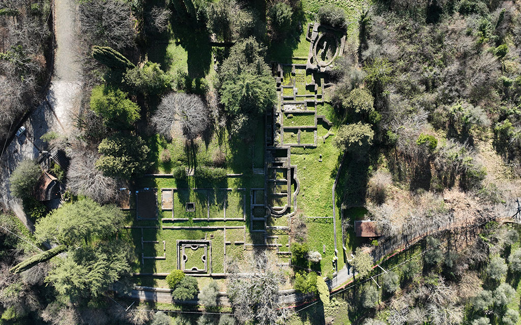 Aerial view of Monti Lucretili ARGUS pilot site